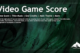 score your video game soundtrack