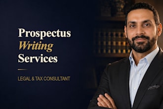 do prospectus writing for public and private placements