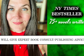 provide expert book consult or publishing advice