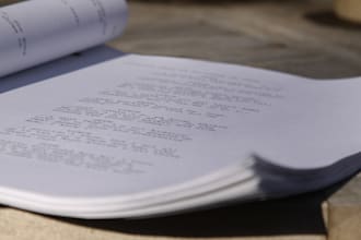 expertly proofread your script or story