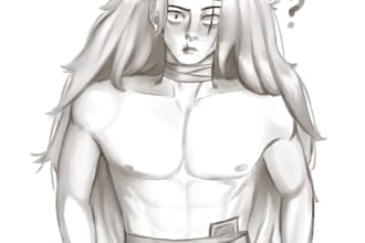 draw anime or manga fanart and oc ilustration for you
