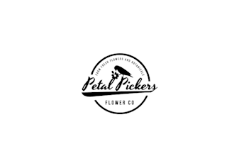 design cut flower farm logo