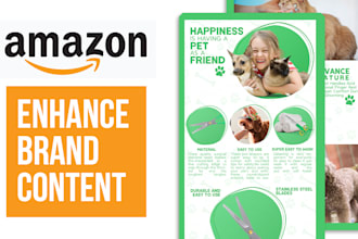 create amazon ebc content for pet and medical products