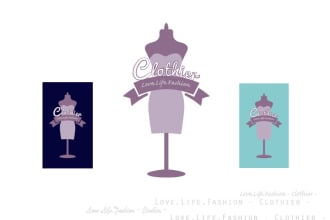 make a hair fashion, eyelash beauty nail salon, and cosmetics logo