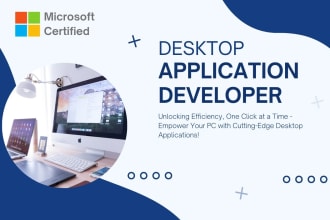 create decent windows application and python software
