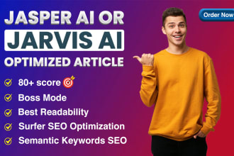 write SEO optimized article using jasper ai, or jarvis ai or surfer ai