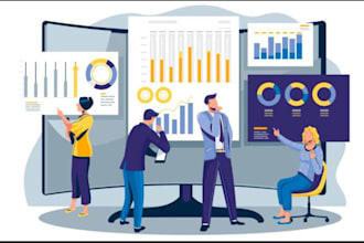 teach you excel power bi and data analysis
