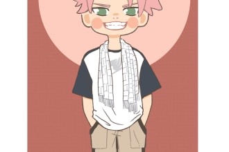 draw chibi anime style for you