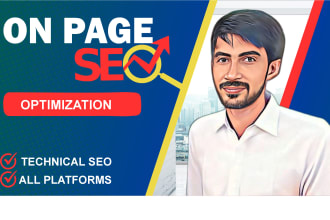 optimize website onpage technical SEO service wordpress shopify wix squarespace