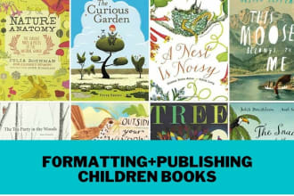 do children book formatting and publishing