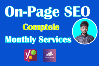 do wordpress onpage SEO optimization for website ranking with rank mat or yoast