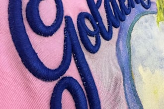 do 3d puff embroidery digitizing in few hours