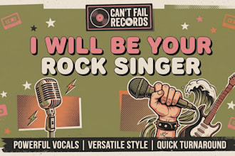 be your rock singer
