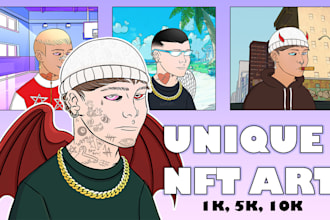 create a unique nft art collection for your project