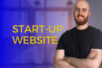 develop and design divi wordpress website for startups