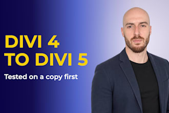 migrate your divi website to divi 5 as your divi expert