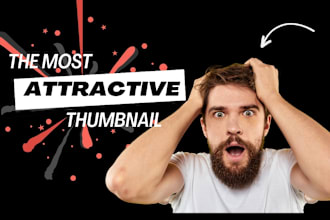 make attractive youtube thumbnail design