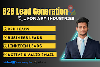 provide qualified b2b lead generation prospect email list for any industry