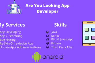 develop android app in very less time