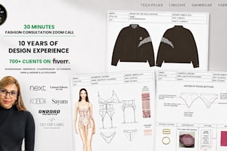 have 30 minutes zoom call for fashion brand consultation