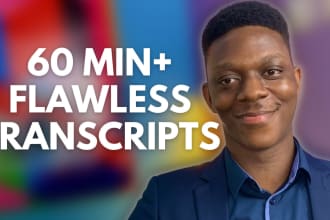 transcribe clear audio and video files to ms word or PDF