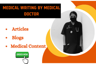 write your medical content for healthcare website in 24 hrs