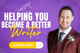 help you write a novel or story with coaching and editing