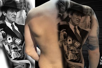 Hot Deals!  make exclusive tattoo design for you