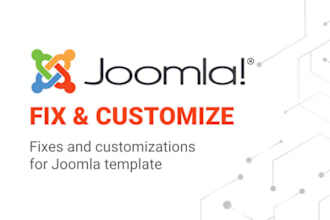 fix, add, or modify anything in a joomla template