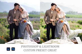 creat lightroom and photoshop custom preset