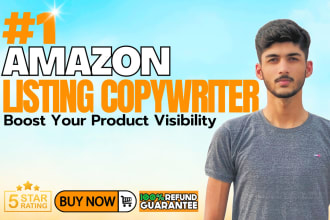 write amazon product listing description with SEO ranking
