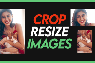 crop resize images edit photos cut in 1 hour