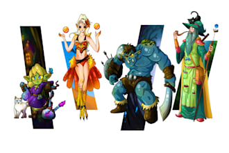 draw fantasy art of your oc or dnd character