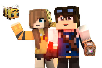 create a 3d render of your minecraft skin