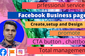 create, design and promote facebook business page