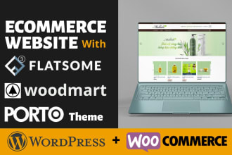 customize porto, woodmart, flatsome theme or any ecommerce website