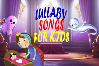 create 10 lullaby baby sleep music for kids