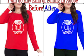 do change dress or products different colour and photo edit