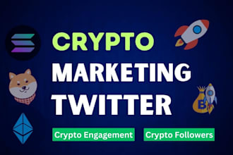 do crypto twitter x marketing and memecoin organic followers growth