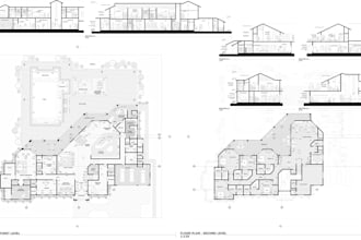 draw 2d architectural drawings in autocad