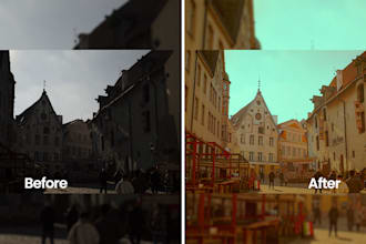 professionally colour grade and edit your photos