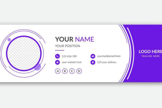 create a html gmail signature with clickable social links