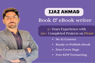 ghost write 30,000 words ebook as ghost book writer, and ghost ebook writer