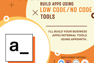 build your business apps using opensource low code tools