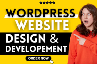 do wordpress business website boostifypro, portfolio website, landing page