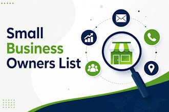 provide fresh and updated list of small business owners