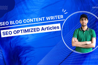 be your seo blog content writer and website content writer