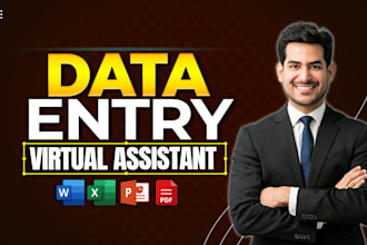 do fastest data entry, copy paste, typing, pdf to excel, product upload
