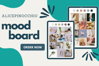 create an aesthetic moodboard or social feed for you