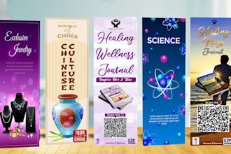design an amazing bookmark for your business